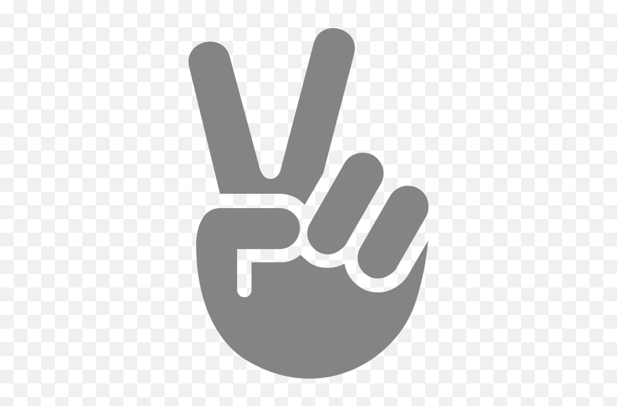 Victory Hand Emoji For Facebook Email Sms - Victory Hand Logo,Hand Emojis