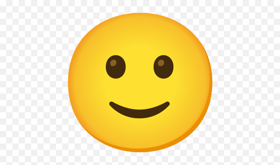 Slightly Smiling Face Emoji - Tongue Emoji Google,:) Emoji