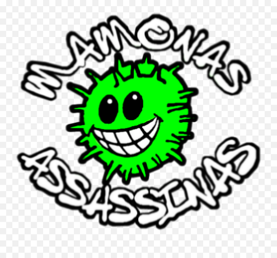 Sticker - Mamonas Assassína Logo Png Emoji,Anarchist Emoji
