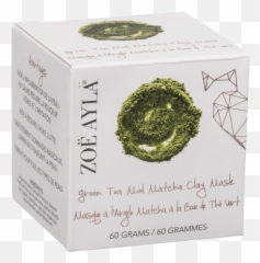 Zoe Ayla Green Tea Mud Matcha Clay Mask - Box Emoji,Green Tea Emoji