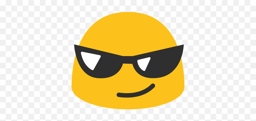 Emoji Cool Transparent Png Clipart - Sunglasses Emoji Png,Meditate Emoji