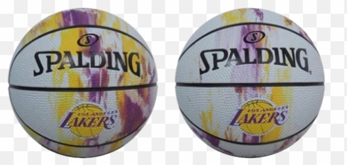 Los Angeles Lakers Small Marble B3 Ball - Badge Emoji,Water Polo Emoji