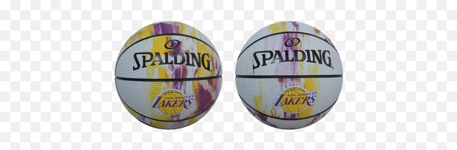 Los Angeles Lakers Small Marble B3 Ball - Badge Emoji,Water Polo Emoji
