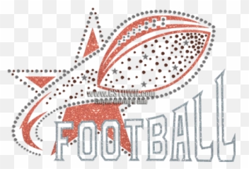 Nailhead Football Motif Heat Transfer - Emblem Emoji,Lacrosse Stick Emoji