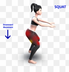 Squat - Aerobic Exercise Emoji