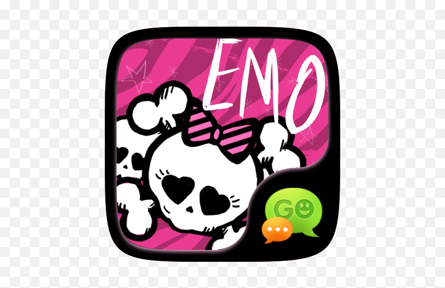 Go Sms Pro Emo Theme - Go Sms Emoji,Emo Emoji Keyboard