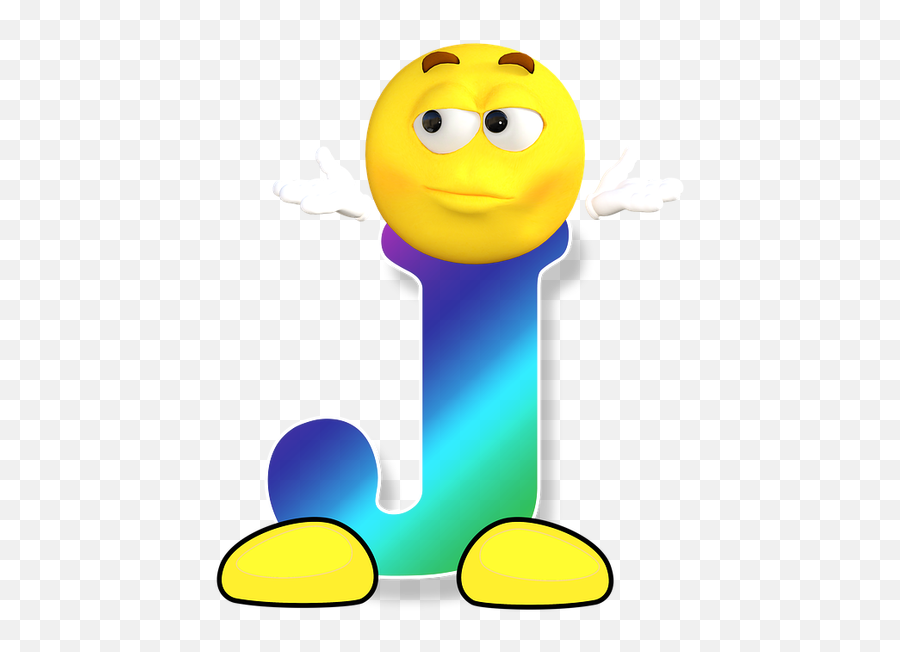 Abc - Letter J Alphabet Smiley Monogram Emoji,Emoji Alphabet