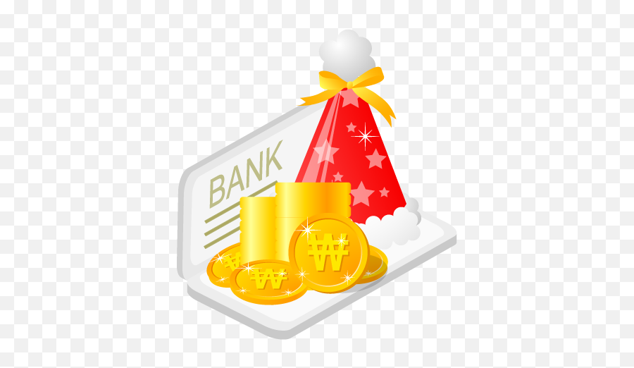 Christmas Bank Money Icon - Money Christmas Png Emoji,Flag Bank Emoji