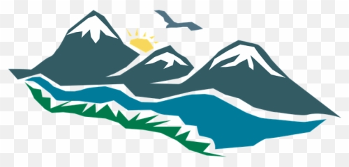 Logo Mountain Sunrise - Free Svg Emoji