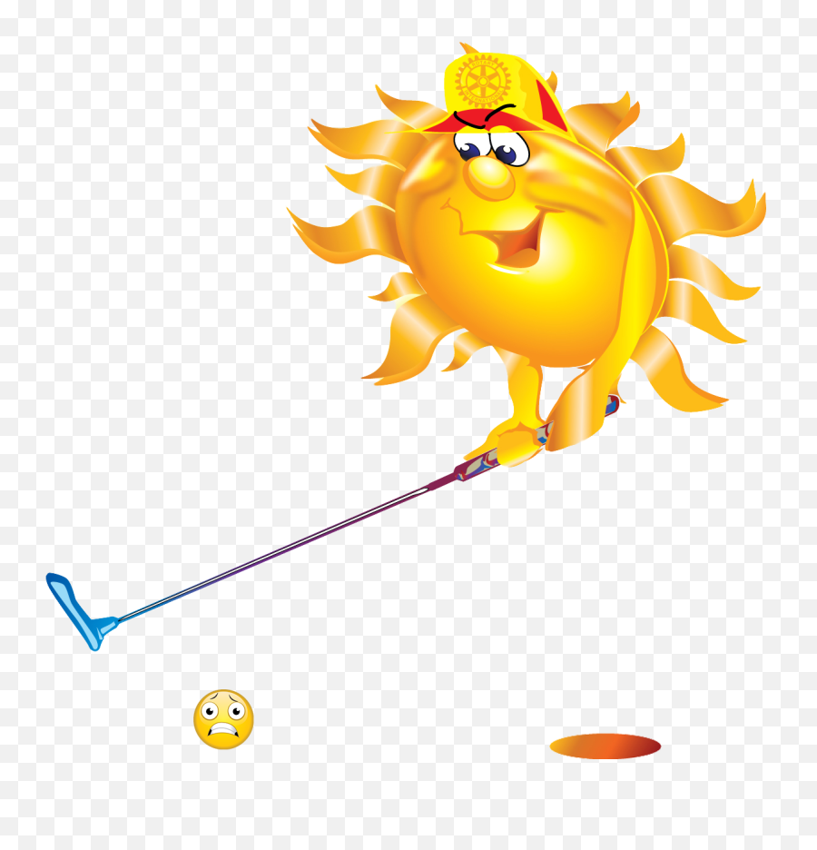 Stories - Sun Golfing Clip Art Emoji,Live Long And Prosper Emoticon