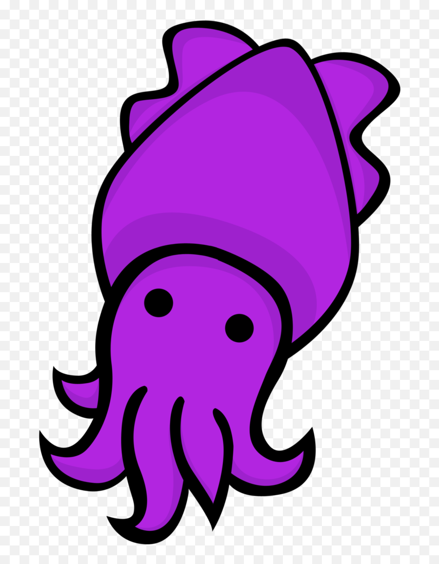 Imgur Needs Cute Purple Cuttlefish - Squid Cartoon Png Emoji,Octopus Emoji Android
