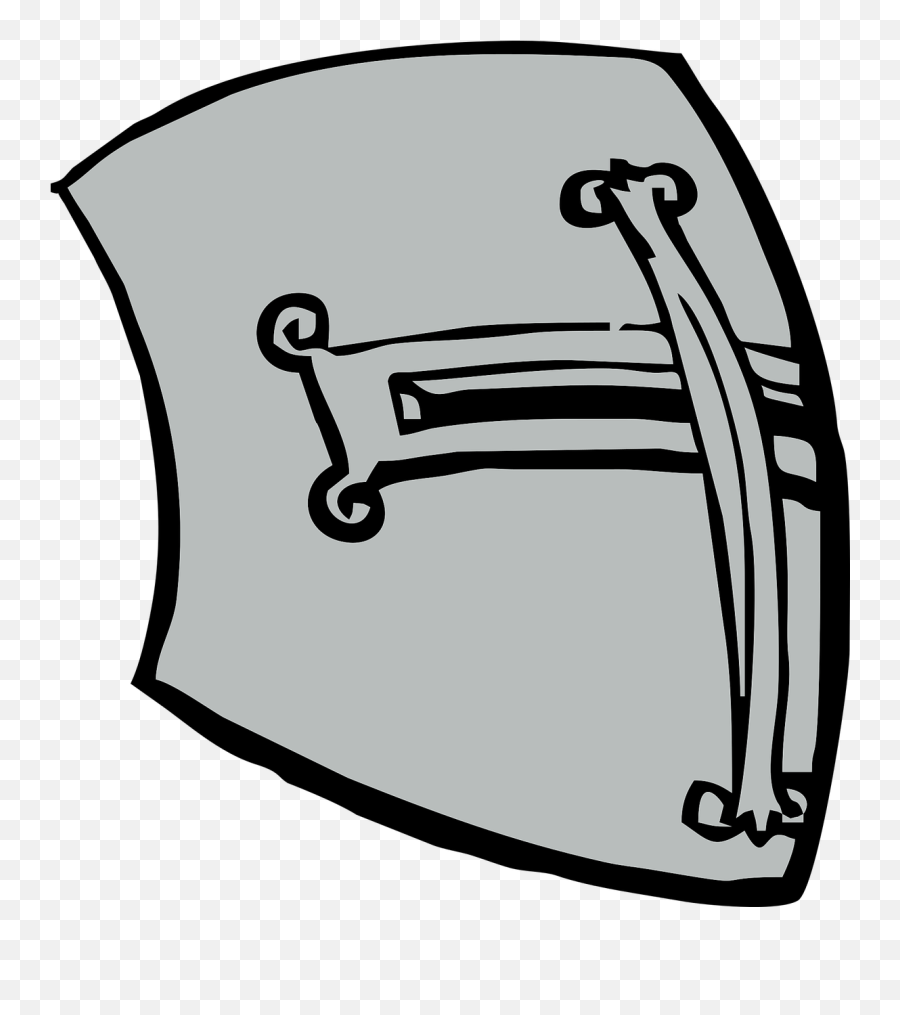 Helmet Medieval Military Knight Warrior - Caballeros De La Mesa Redonda Vectorizados Emoji,Spartan Helmet Emoji