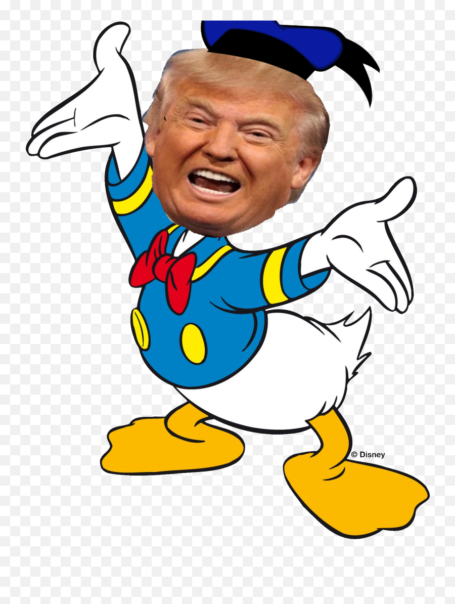 Donald Trump Thumbs Up Png - Donald Duck Trump Png 366204 Donald Trump Mlg Donald Duck Emoji,Donald Trump Emoji