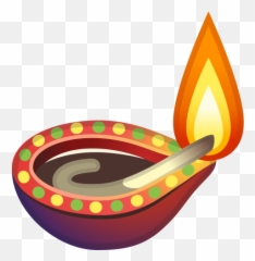 Diya Lamp Emoji -