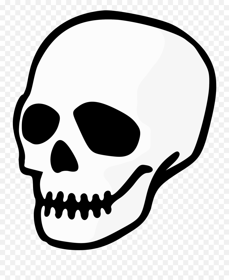 6785 Skull Free Clipart - Skull Clipart Emoji,Skull Emoticon