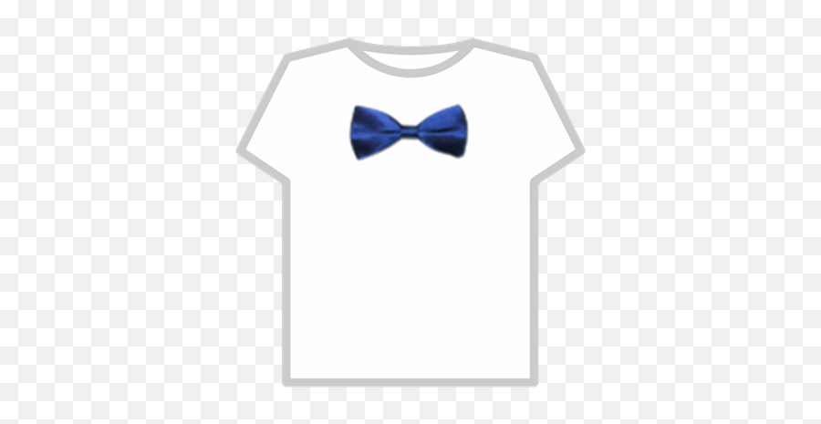 Blue Bowtie - Roblox T Shirt Roblox Akatsuki Emoji,Roblox Emoji List