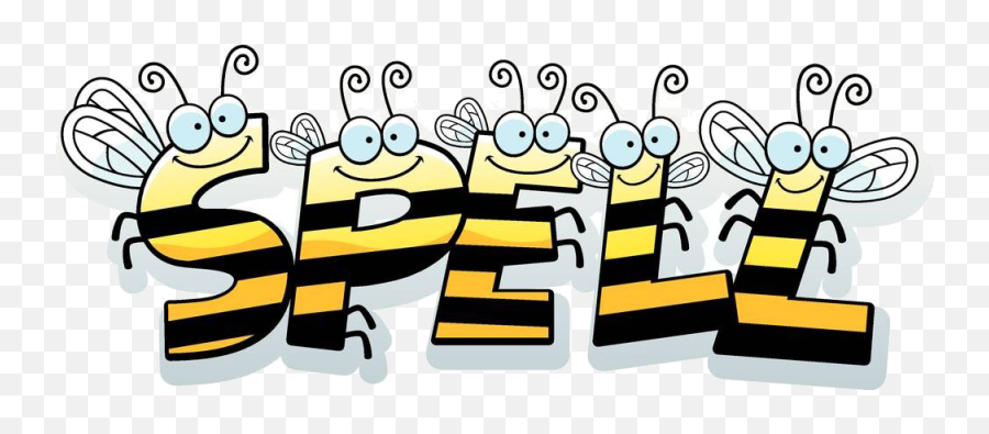 Spelling Clipart Spelling Bee Spelling Spelling Bee - Spelling Bee Clipart Emoji,Bee Emoticon