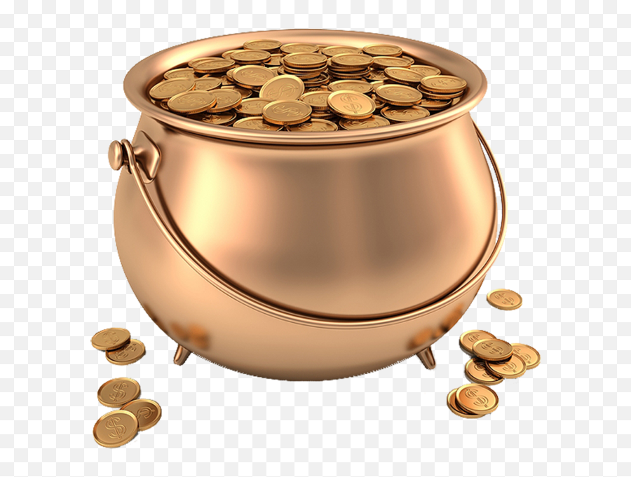 Pot Of Gold - Png Pot Of Gold Emoji,Pot Of Gold Emoji