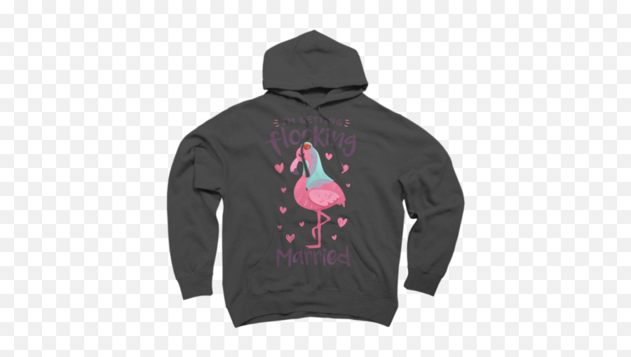 New Grey Art Styles Pullover Hoodies Design By Humans - Hoodie Emoji,Pink Flamingo Emoji