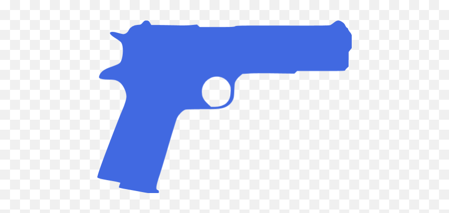 Royal Blue Gun 5 Icon - Free Royal Blue Gun Icons Brown Gun Icon Emoji,Emoticon Gun