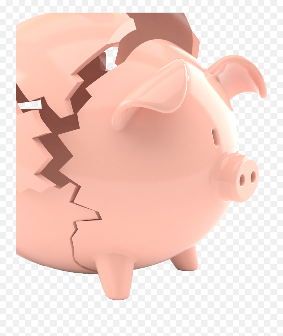 Pig Emoji Emoticon Sticker - Bank,Piggy Emoticon