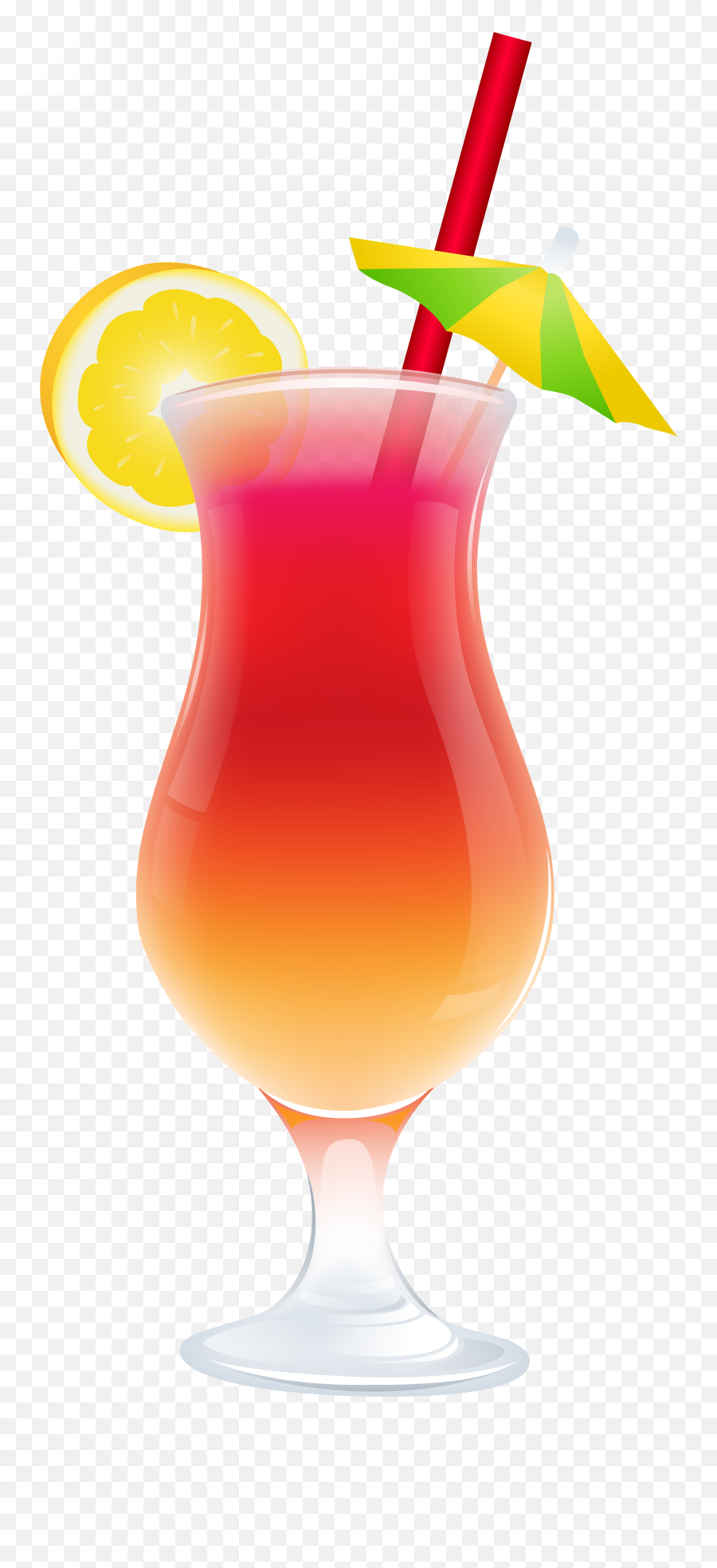 Drink Clipart Png - Transparent Background Cocktail Clip Art Emoji,Tropical Drink Emoji