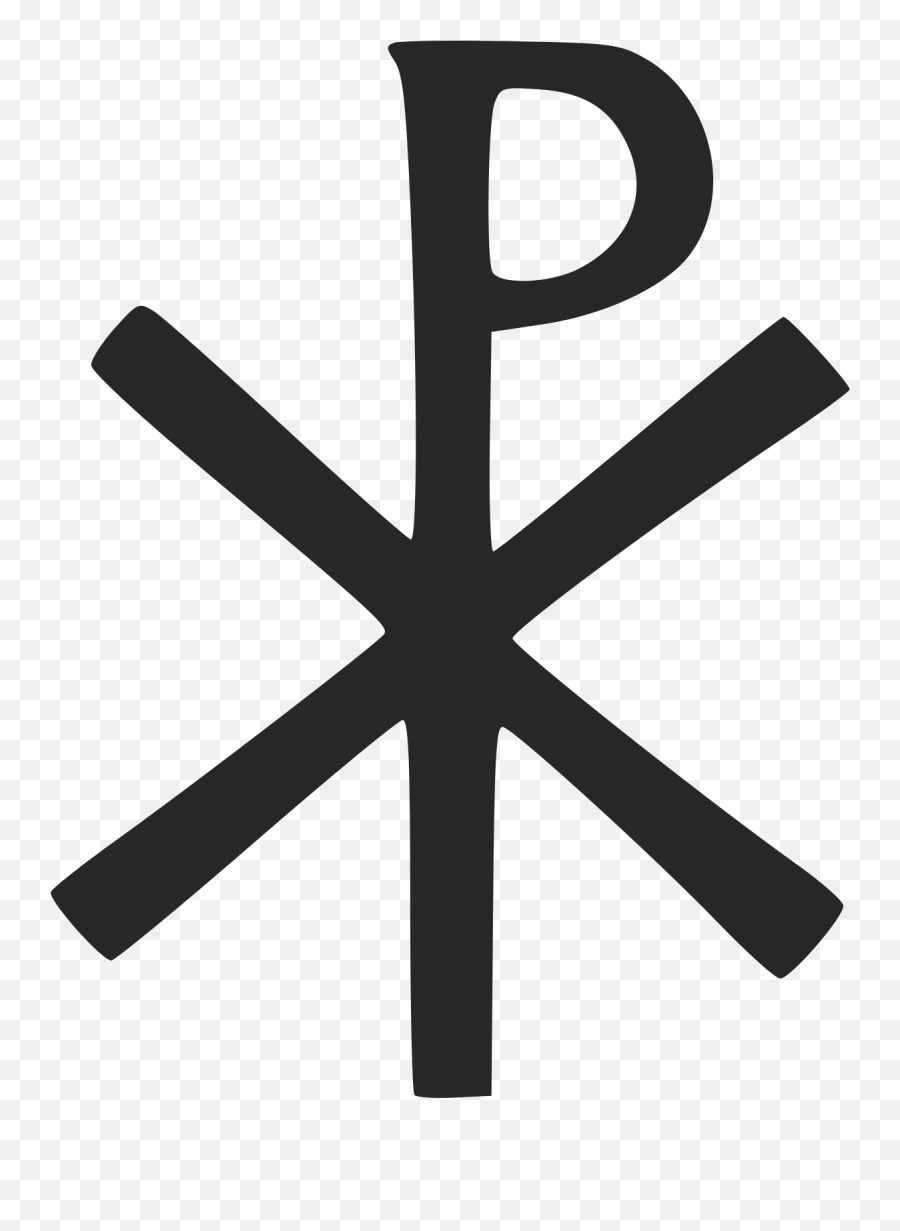 Positive Clipart Cross Shape Positive - Chi Rho Emoji,Black Cross Emoji