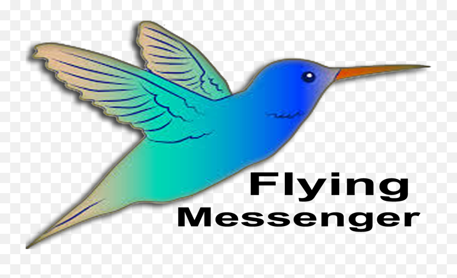 Flying Messenger For Free - Hummingbird Emoji,Flying Bird Emoji