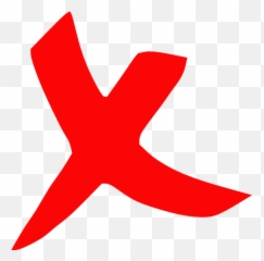 Free Red X Mark Transparent Background Download Free Clip - Red Cross No Background Emoji,Red X Emoji
