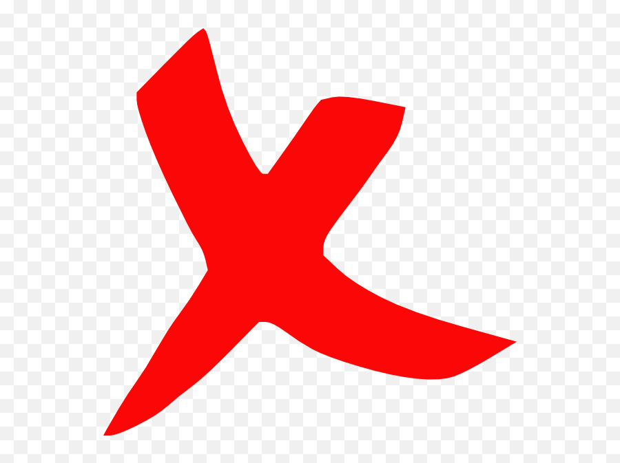 Free Red X Mark Transparent Background Download Free Clip - Red Cross No Background Emoji,Red X Emoji