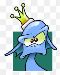 Angry Anthropomorphized Animals Avatar Fish King - Kartun Wajah Bebek Emoji,Monkey Emoji