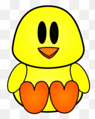 Library Of Baby Chick Face Clip Art Free Download Png Files - Baby Chick Cartoon Drawing Emoji,Chick Emoji
