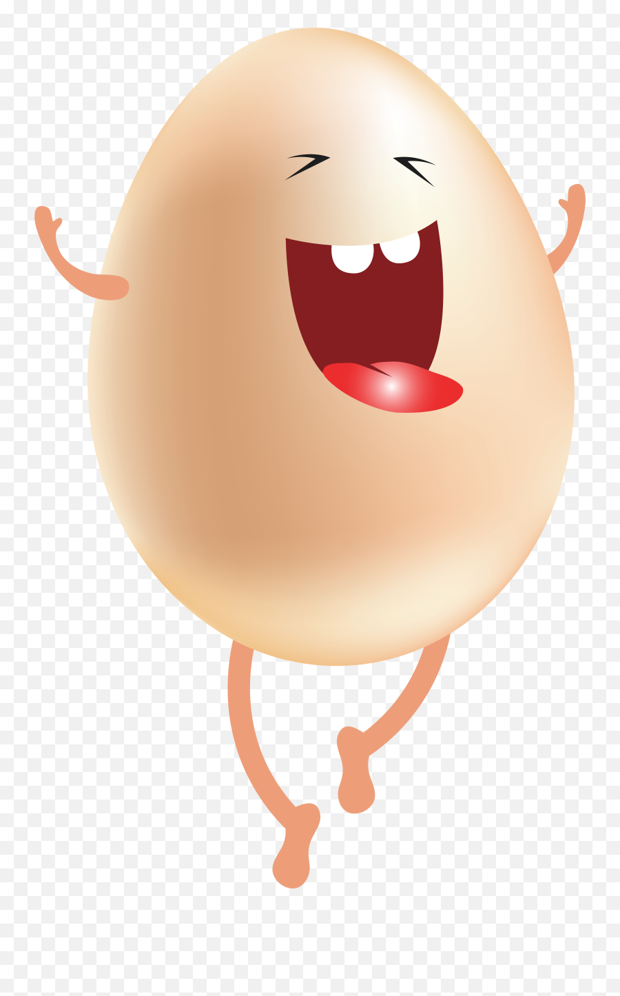 Funny Egg Clipart - Cute Egg Clip Art Emoji,Cracked Egg Emoji