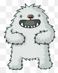 Yeti Cute Monster Cutemonster - Cute Abominable Snowman Drawing Emoji,Yeti Emoji