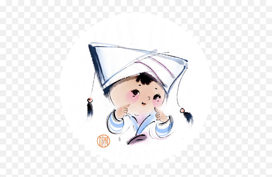 China Doll Stickers - Illustration Emoji,Chinese Girl Emoji