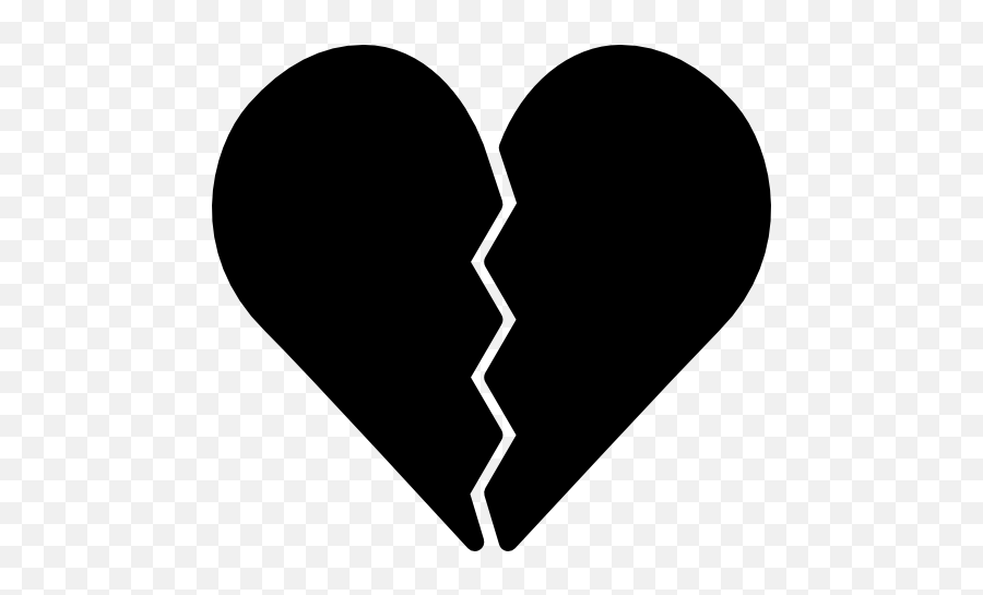 Love Shapes Romantic Heartbreak Broken Heart Love And Heart Black White Emoji Love Letter Emoji Free Transparent Emoji Emojipng Com