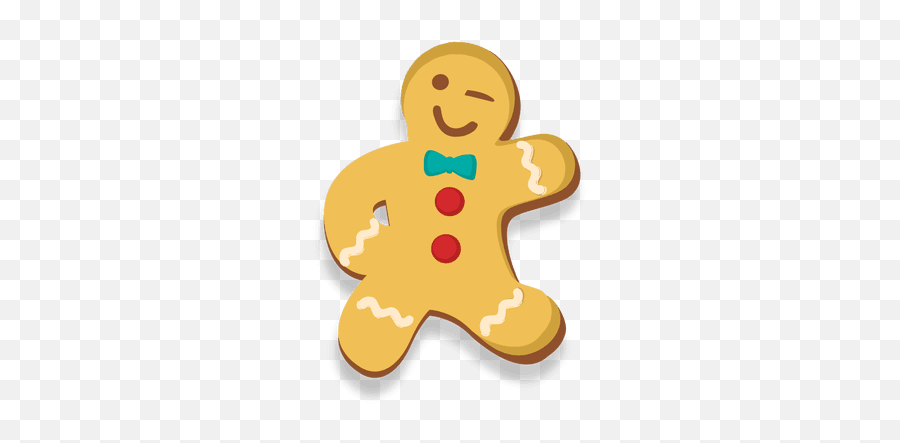 Dancing Gingerbread Man Cookie - Galletas De Jengibre Png Emoji,Dancing Man Emoticon