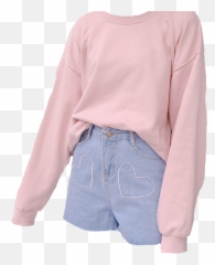 Outfit Aesthetic Aesthetics Aestheticpi - Aesthetic Cute Pink Outfits Emoji,Peach Emoji Shorts