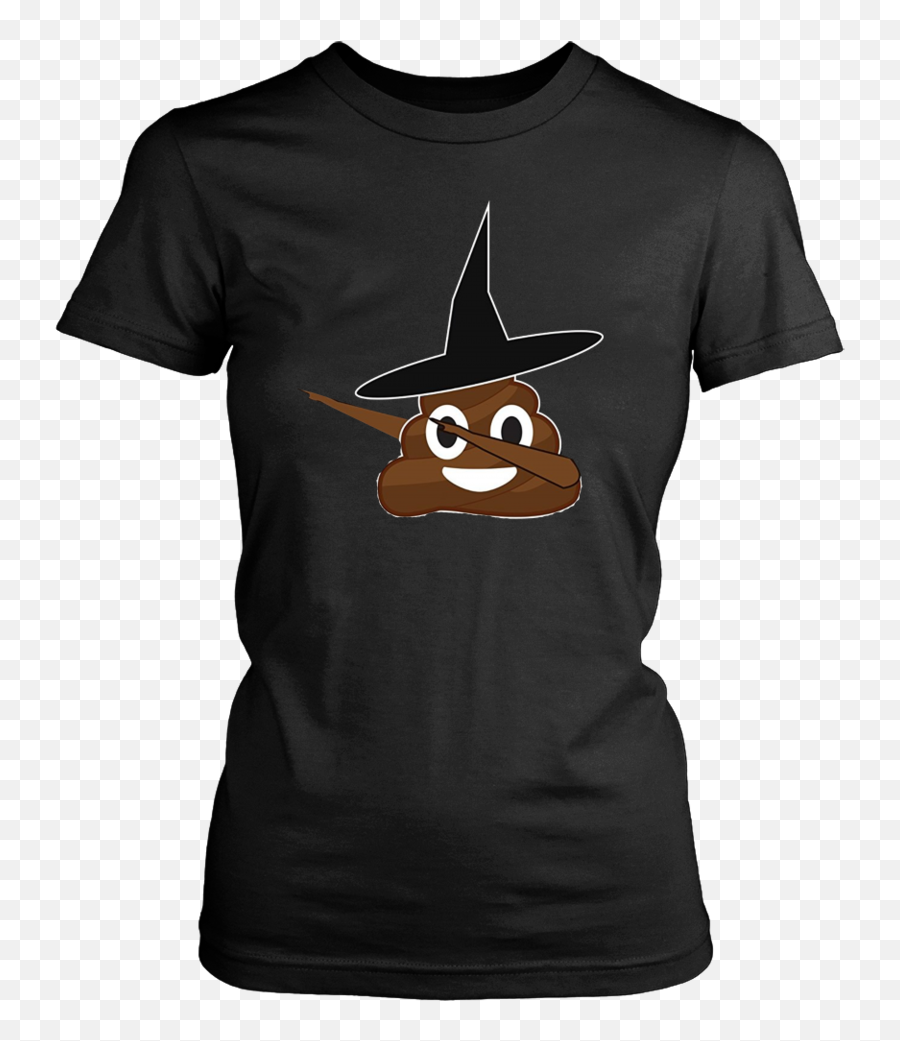 Download Poop Emoji Witch Hat Dabbing Dance Halloween T - Shirt Color Illusion,Witch Hat Emoji