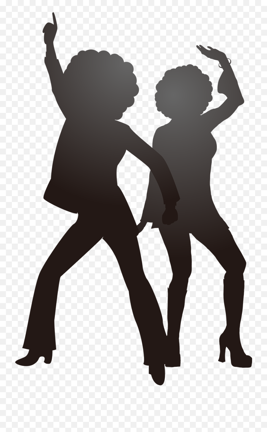 Dance Disco Music Silhouette Vector Graphics - Bailarin Disco Dance Png Emoji,Disco Ball Emoji