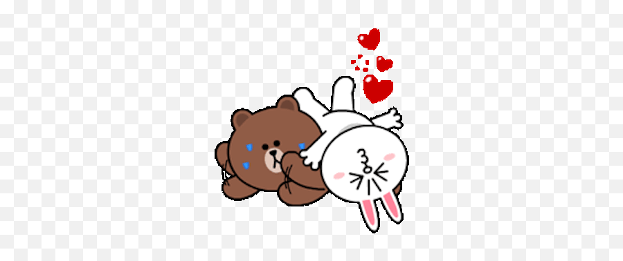 Hug Emoji Whatsapp - White Bear Brown Bear Gifs,Gib Emoji