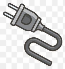 Electric Plug Emoji Icon - Png