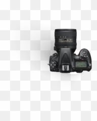 Camera Top View Transparent Background - Nikon D850 Png Emoji