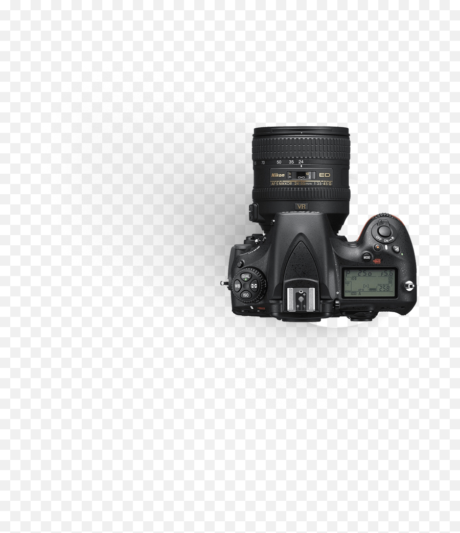 Camera Top View Transparent Background - Camera Nikon D850 Png Emoji,Movie Camera Emoji