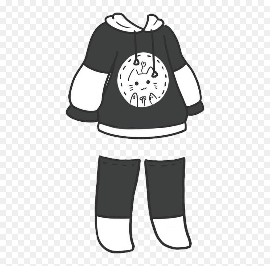 Cool Outfits - Ropa Gacha Life Emoji,Boy Emoji Joggers - free transparent  emoji 