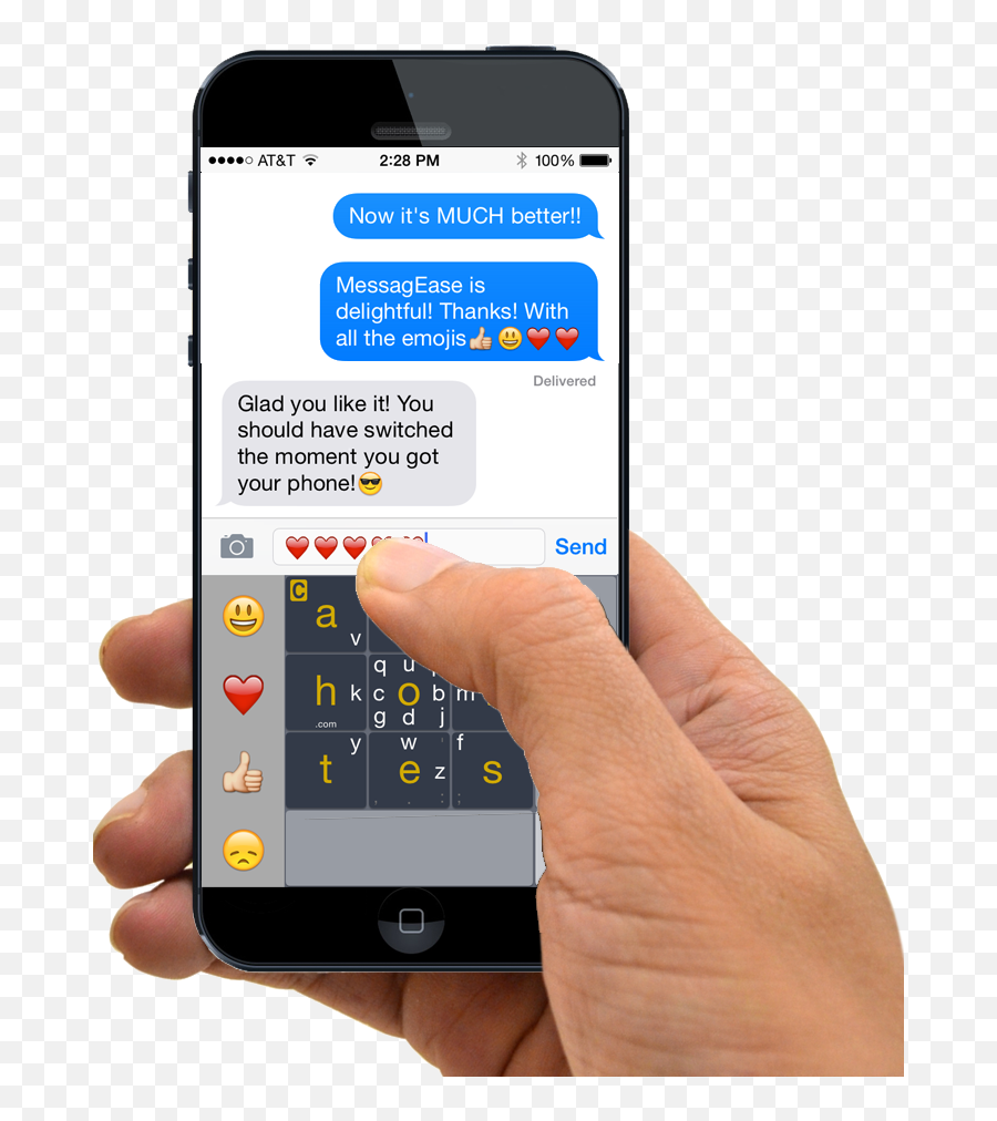 Messagease - Texting On Phone Png Emoji,Emoji Keyboards For Iphone 6