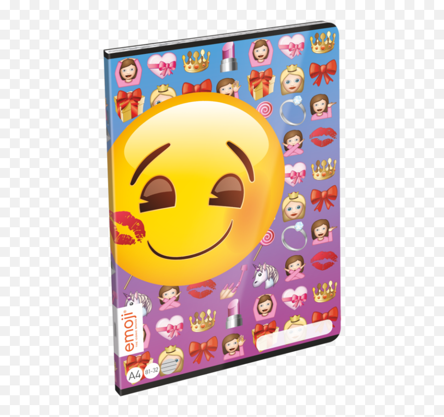Sešit A4 32l Linka Emoji Girls 18510005 - Happy,Girls Emoji