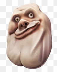 Derp Face PNG Meme Images - Memes Ugly Head Emoji