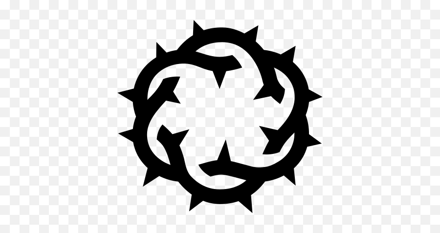 Crown Of Thorns Icon - Free Download Png And Vector Dot Emoji,Ios Crown Emoji