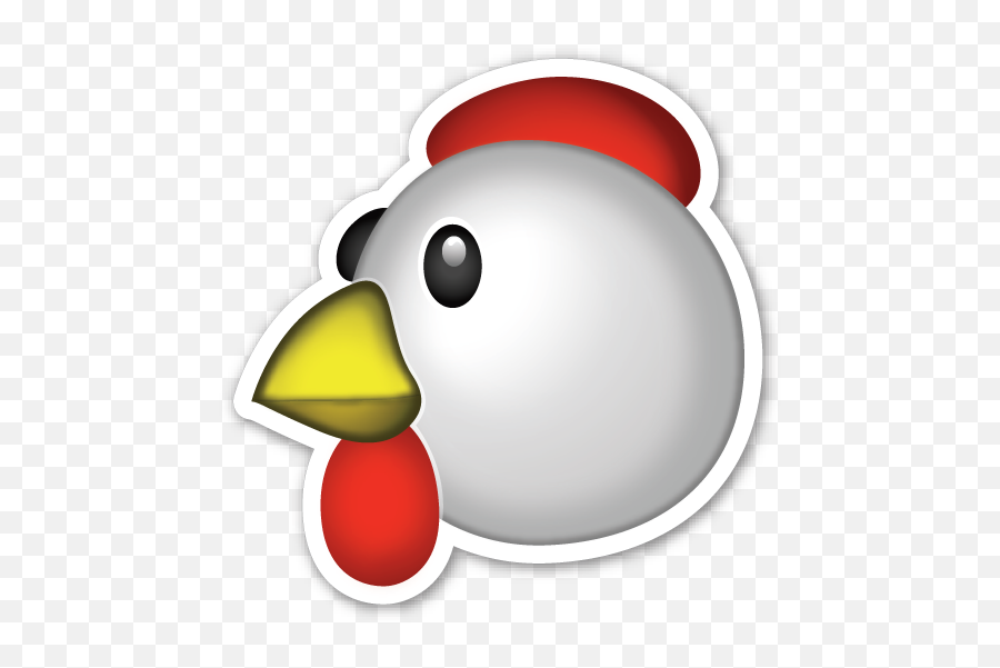 Picture - Chicken Emoji Sticker,Chick Emoticon